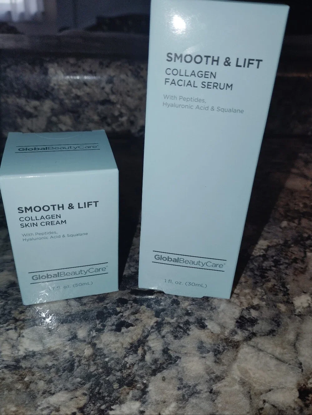 Smooth & Lift Collagen Facial Serum - Light Mint Set